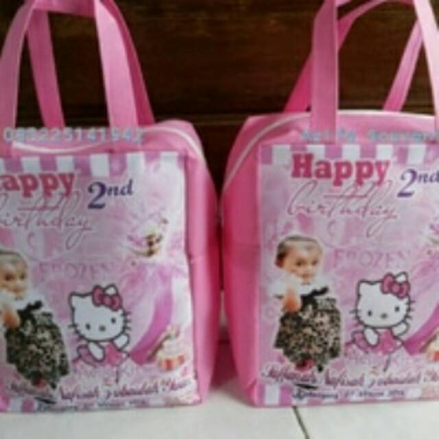 

Tas Souvenir ultah/goodie bag ultah restleting custom