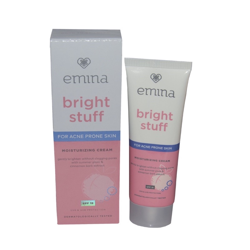 `ღ´ PHINKL `ღ´ ╰☆☆ 𝔢мιℕά ☆☆╮ Emina Bright Stuff For Acne Prone Skin Moisturizing Cream