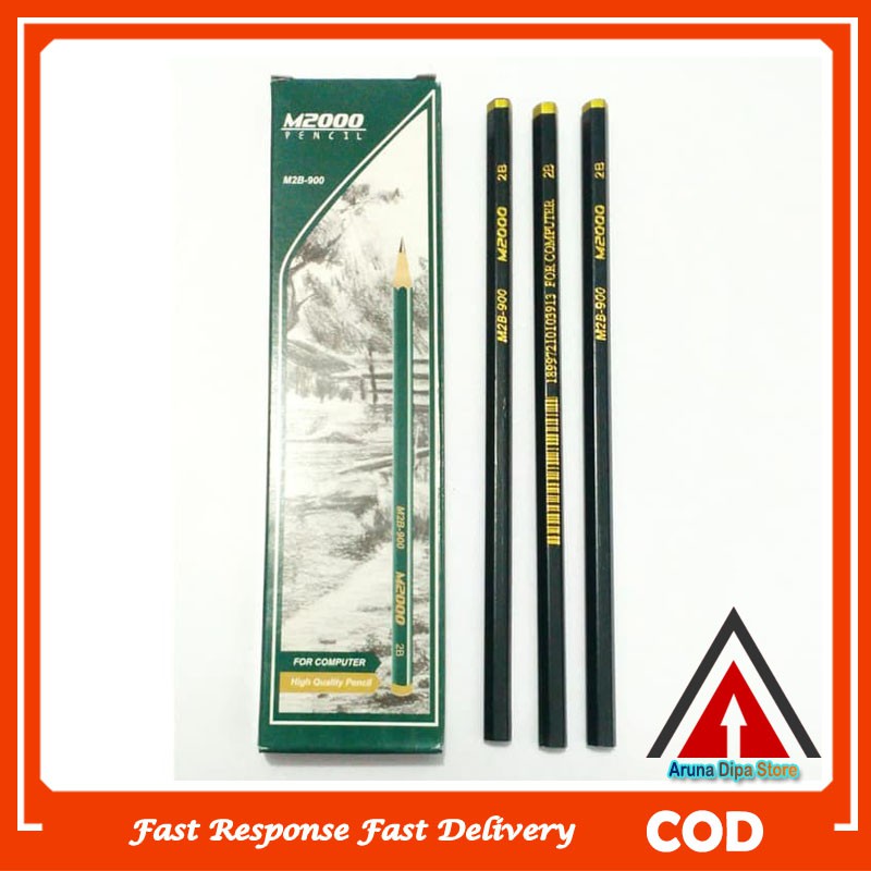 

Pensil 2B M2000 / Pensil Ujian / Pensil Komputer / Pensil UAS / TM-51
