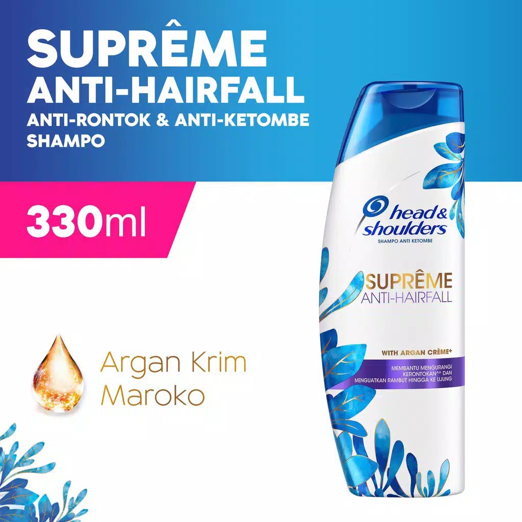 Head &amp; Shoulders Supreme Shampoo Anti Hair Fall 330 ml