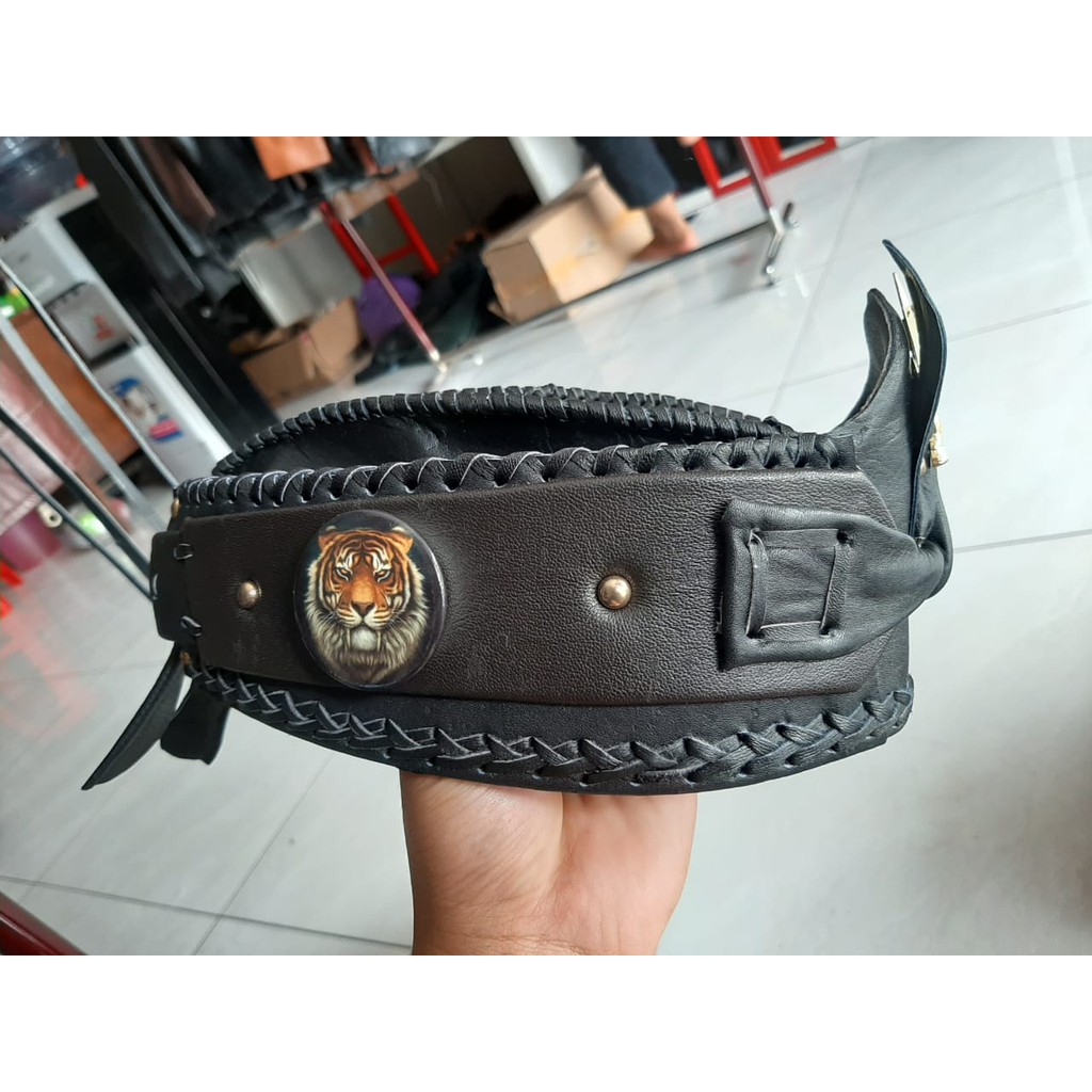 IKET BARANGBAN SEMPLAK / BENDO / TOTOPONG / BLANGKON / IKET KEPALA KHAS SUNDA KULIT ASLI GARUT