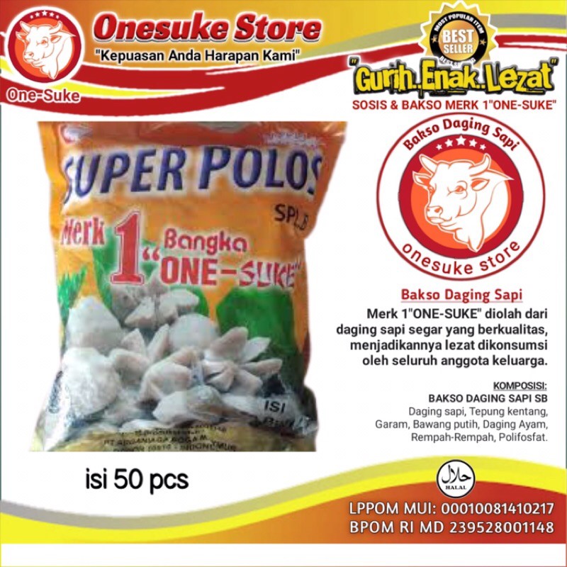 

Bakso Sapi Super Polos isi 50