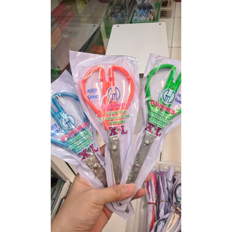 gunting gunindo xl warna warni