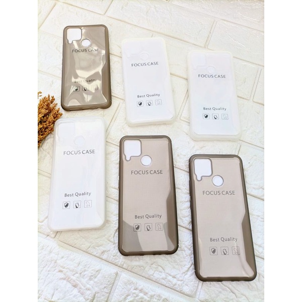 Softcase Samsung A71 A51 A01 A01 Core Casing Focus Case Transparan