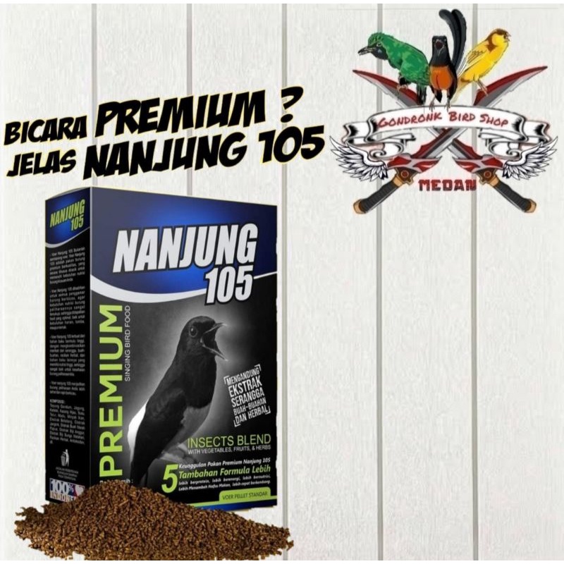Voer Nanjung 105 ebod jaya 100 gram