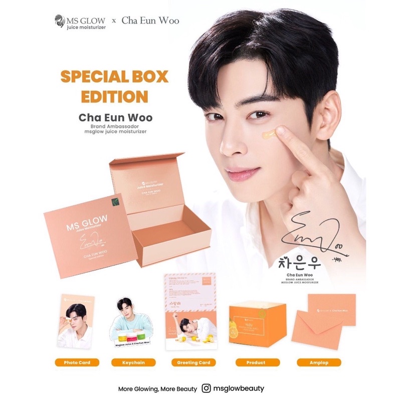 MS Glow Box Edition Cha Eun Woo - 1 Box