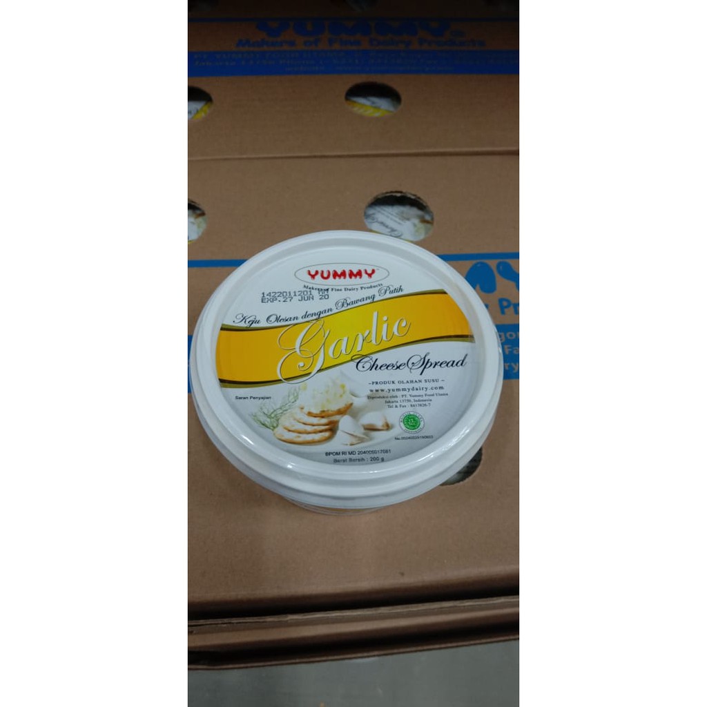 

Yummy Garlic Cheese Spread 200 gram