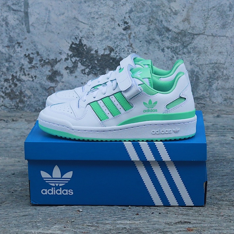 adidas forum low mint green