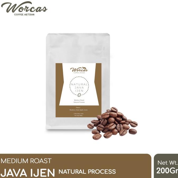 

[COD] Kopi Arabica Java Ijen "Natural" 200 Gram Medium Roast (Biji/Bubuk) [COD]