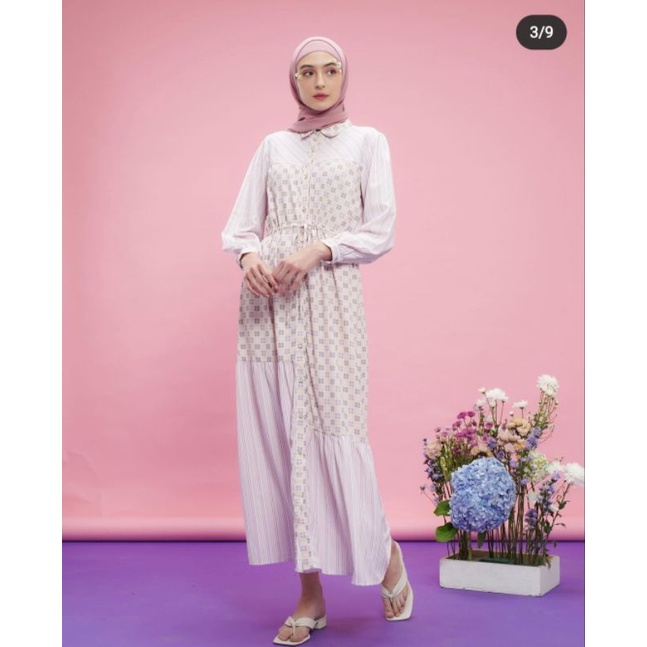 Lily Dress Light Purple Aleza Size S