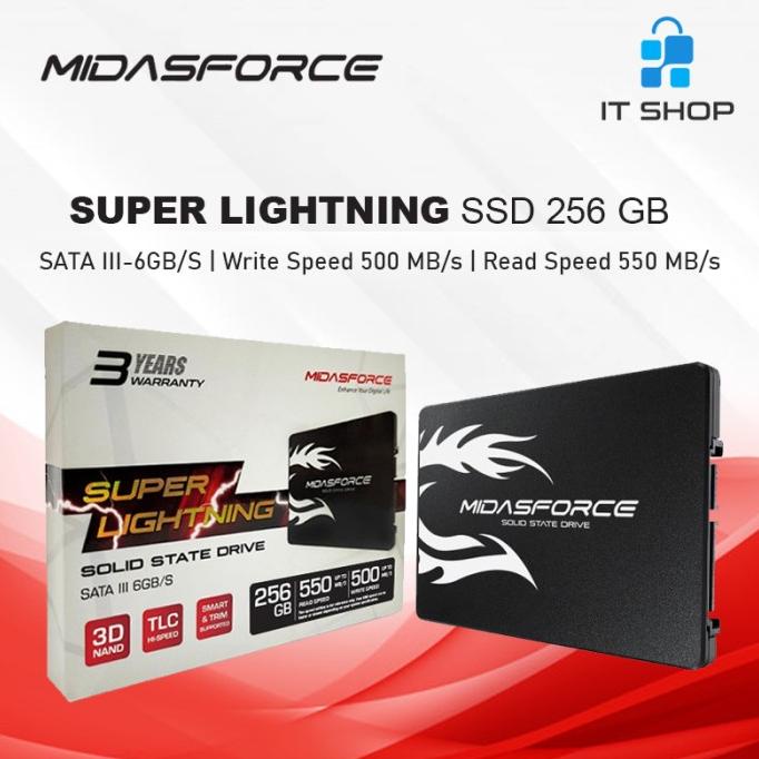 Midasforce SSD Superlightning 256GB