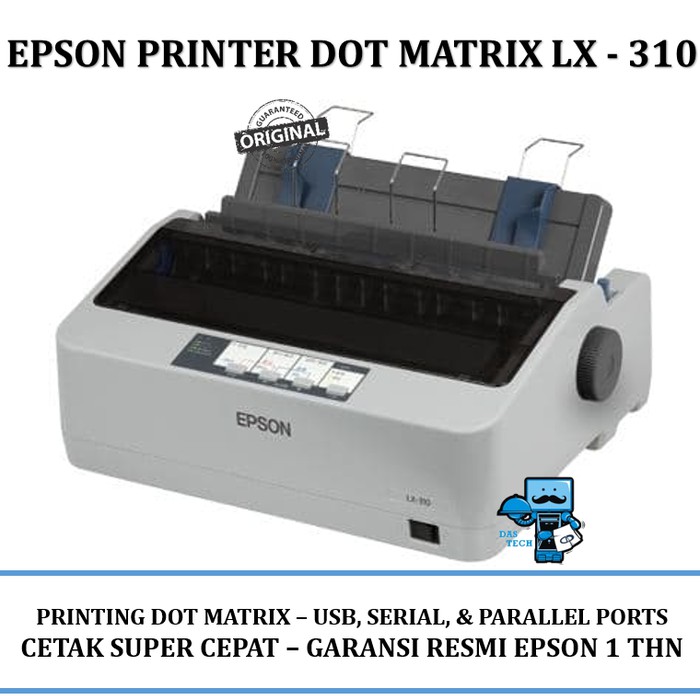 Printer Epson LX-310 - 9 Pin Dot Matrix Printer Original