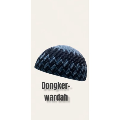 peci rajut yaman motif/asli sulaman tangan/peci yaman aneka warna