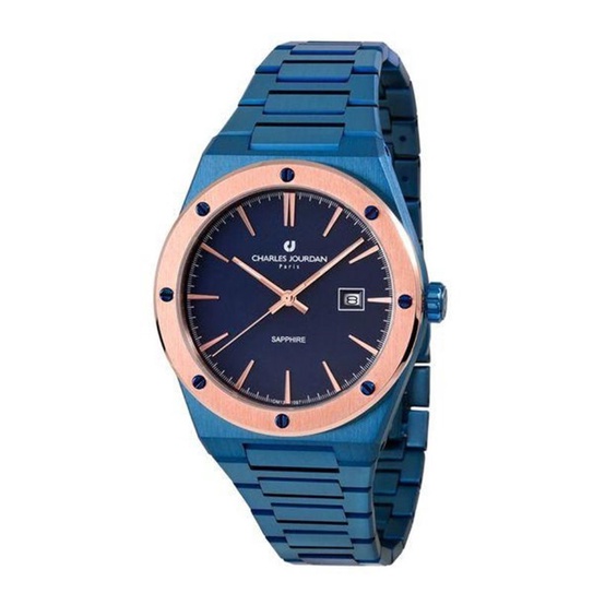 Jam Tangan Pria CHARLES JOURDAN PARIS Original Saphire Series CJ1096