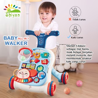 Shiyan mainan bayi dorong baby push walker set terbaru Shiyan mainan bayi dorong baby push walker set terbaru