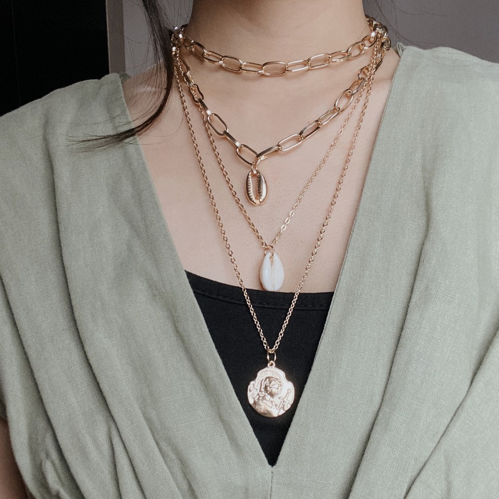 ava necklace / Aksesoris Kalung Wanita Kalung Korea