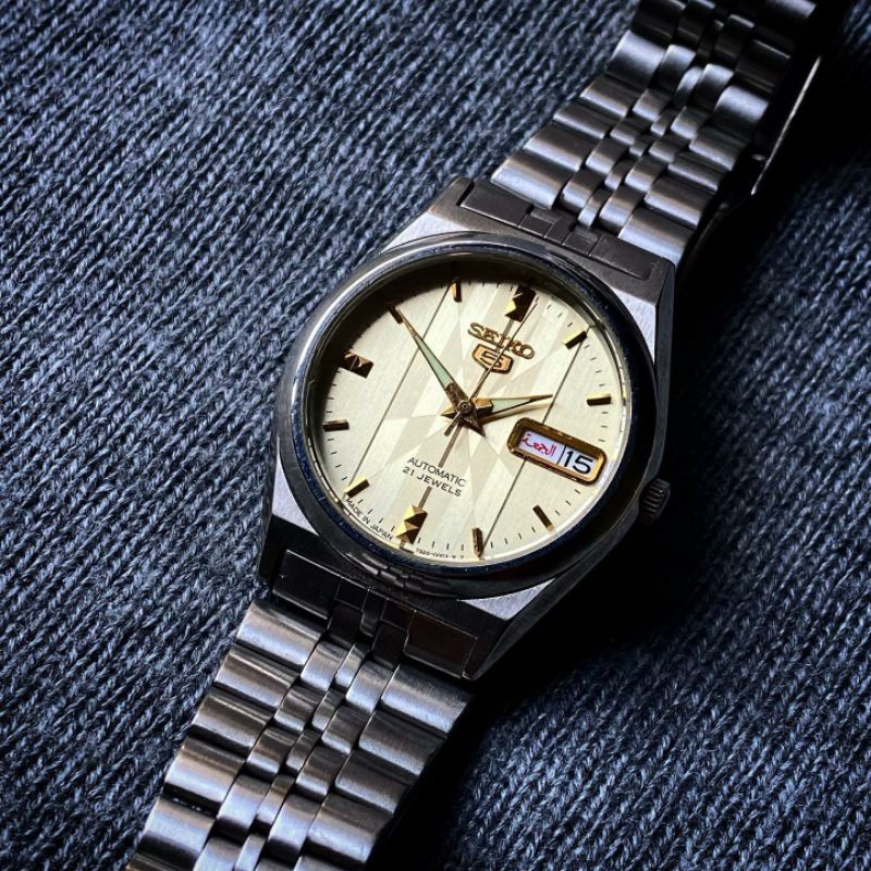 Jam tangan original Seiko 5Cal. 7s26 21 jewels