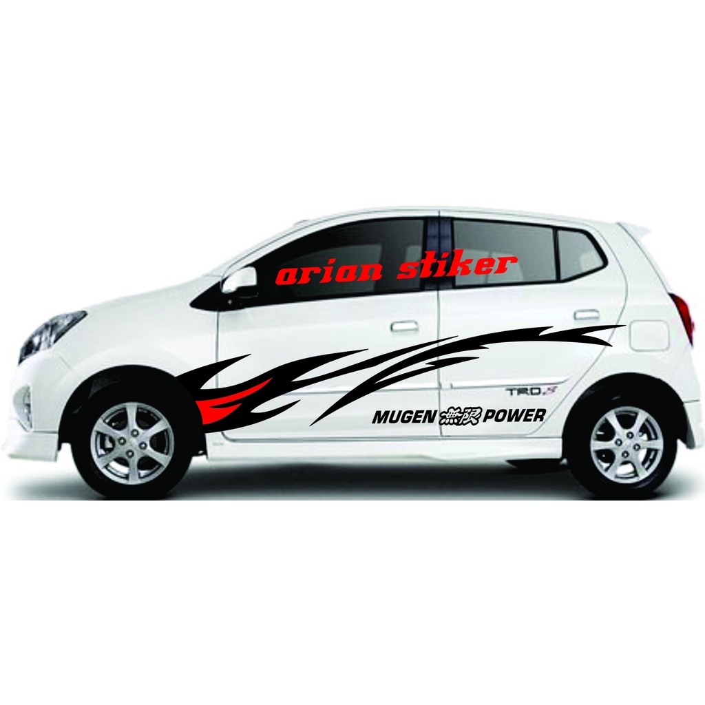 Harga Stiker Body Mobil Ayla Agya Terbaru Februari 2022 BigGo Indonesia