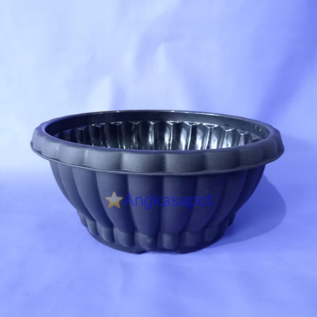 Pot Bunga Tanaman Bonsai Delima 30 Hitam