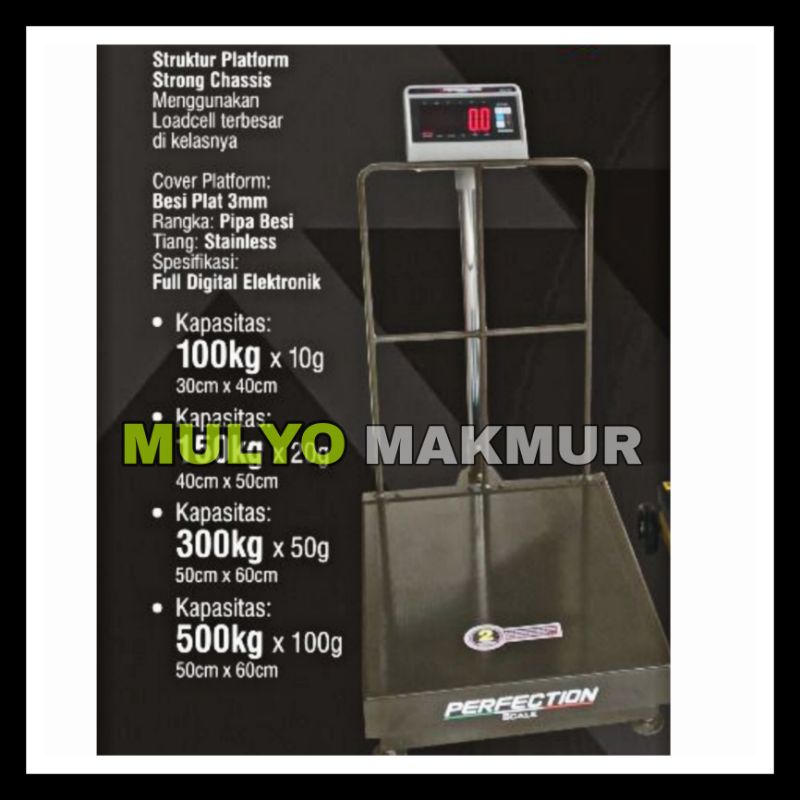 TIMBANGAN DIGITAL PERFECTION 150KG - 300KG