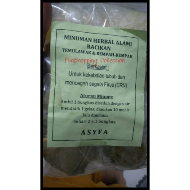 

Jamu Minuman Empon Empon Herbal Rempah Temulawak Original