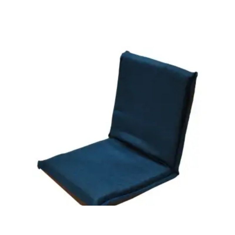 kursi lantai lipat kursi malas lesehan biru