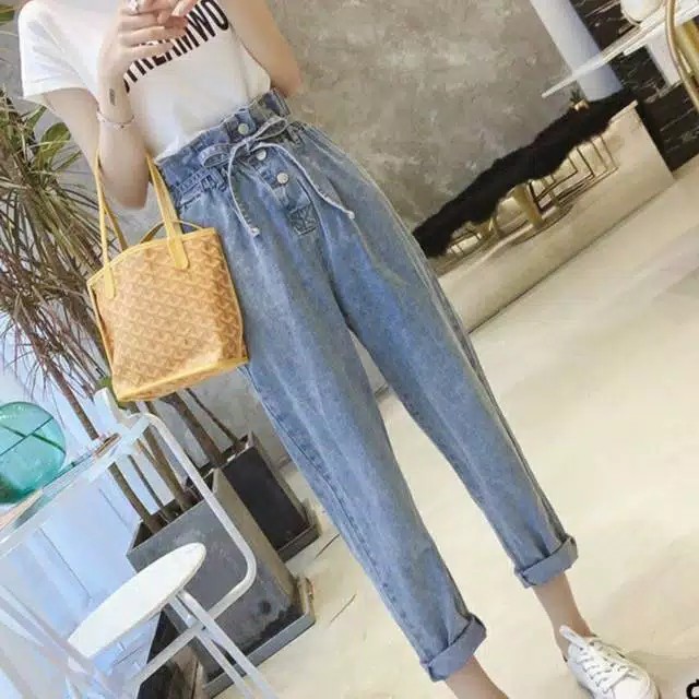 LOLA PANTS DIFA HEANS BAGGY BOYFRIEND WANITA CELANA LOLA PANTS DIFA HEANS BAGGY BOYFRIEND WANITA CELANA