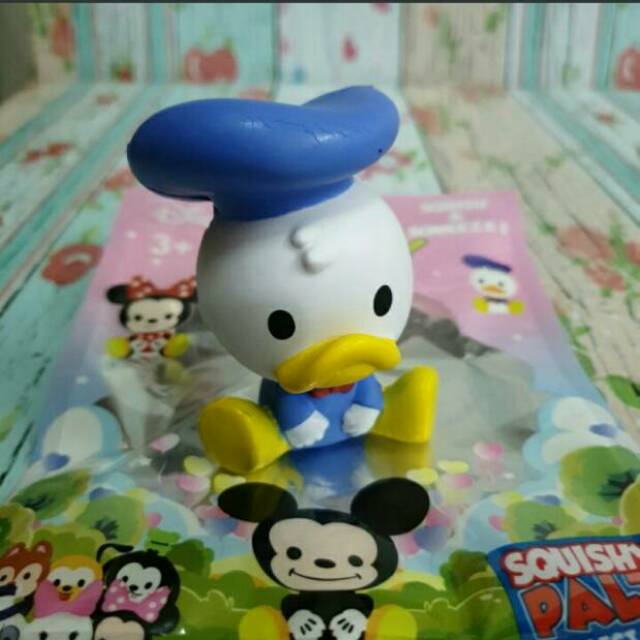 Mainan Murah Sequisi Donal Bebek Squishy Sekuisi Import Lucu Squisi Kado Anak Hits New Arrival