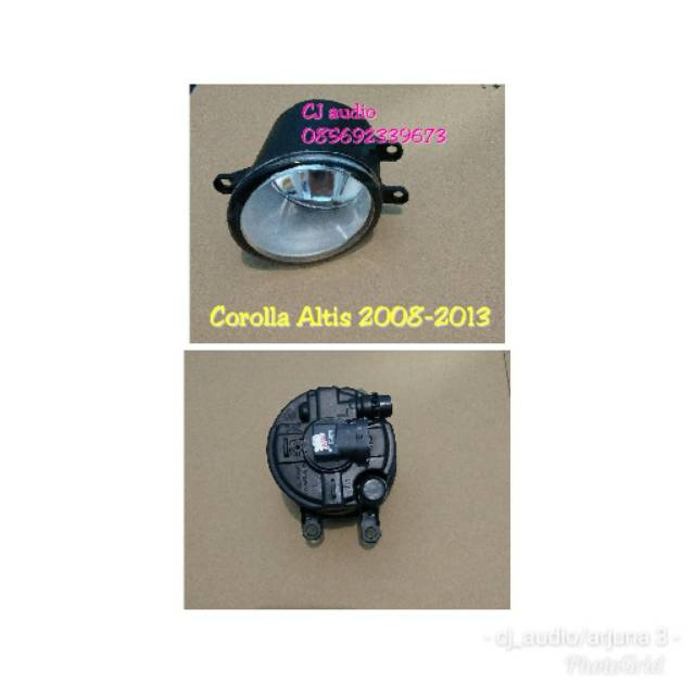 Fog lamp lampu kabut Toyota altis 2008 2009 2010 2011 2012 2013