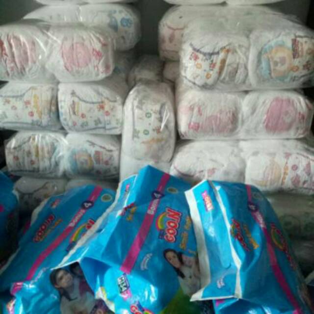 Diapers murah goon smile XL dan XXL / popok curah goon isi 50pc / goon tanpa kemasan /pampers murah