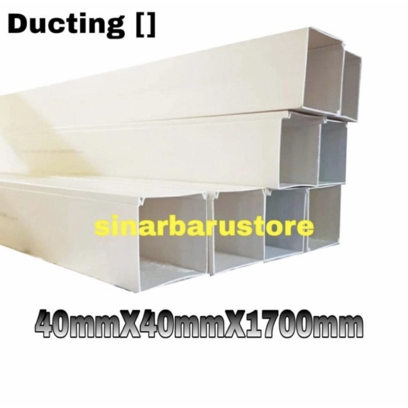 Ducting/Kabel Protector/Pipa Penutup Kabel 40x40x1700MM Niso