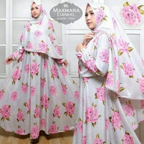 DeltaRN Gamis Syari Set Syari Danhil