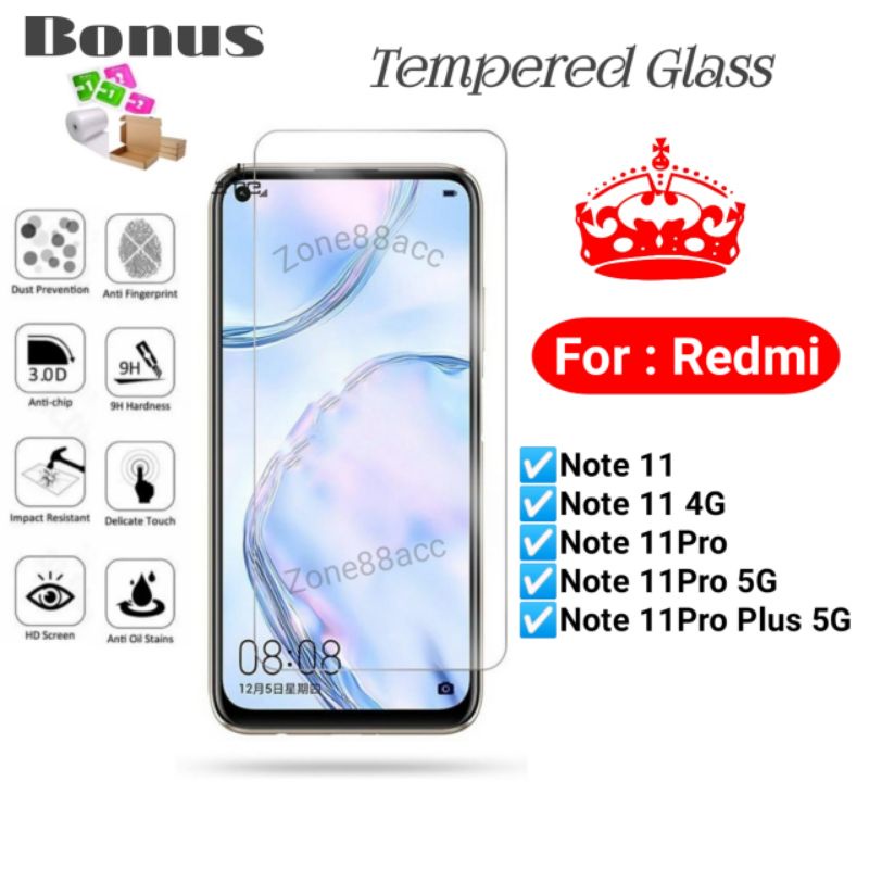 Antigores Tempered glass screen guard protector Redmi Note 11 Pro Plus 11pro 11proplus 4G 5G TG Bening Antiblue Spy Blue light Full Garskin Lensa Lens Pelindung Layar Kamera ceramic kaca