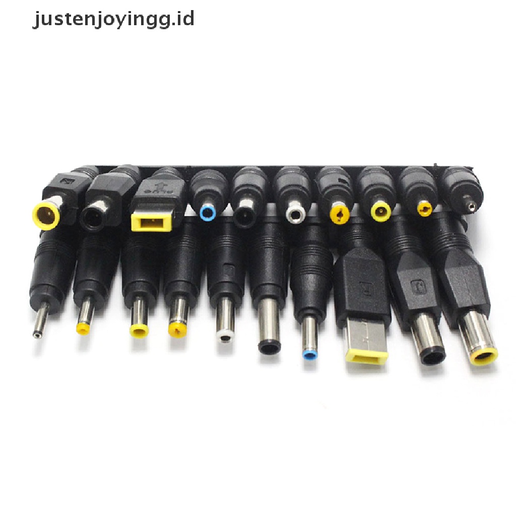 // justenjoyingg.id // Tips Universal Jack DC 5.5mmx2.1mm Connectors Charger Converter Laptop Adapter ~