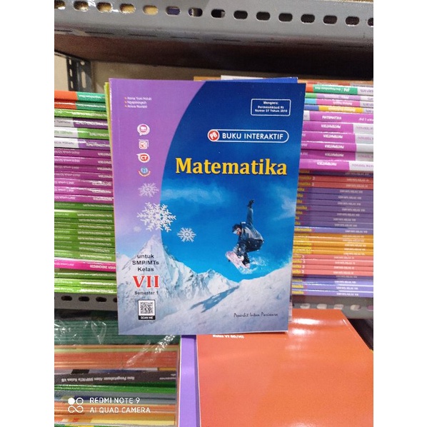 New Buku PR Matematika Kelas 7 Semester 1 Intan Pariwara