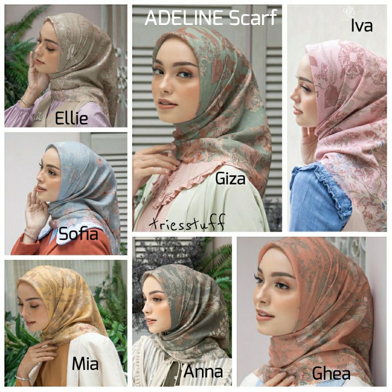 ADELINE Scarf Heaven Lights