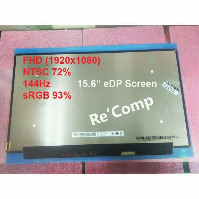 LED LCD LAPTOP Asus ROG Zephyrus G15 GA502IU GA502IV GA502DU SERIES FULL HD IPS 144hz NO SCREW