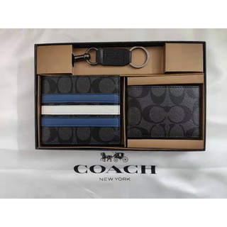  COACH  31522 74993 26072 PVC dompet kulit pendek pria 