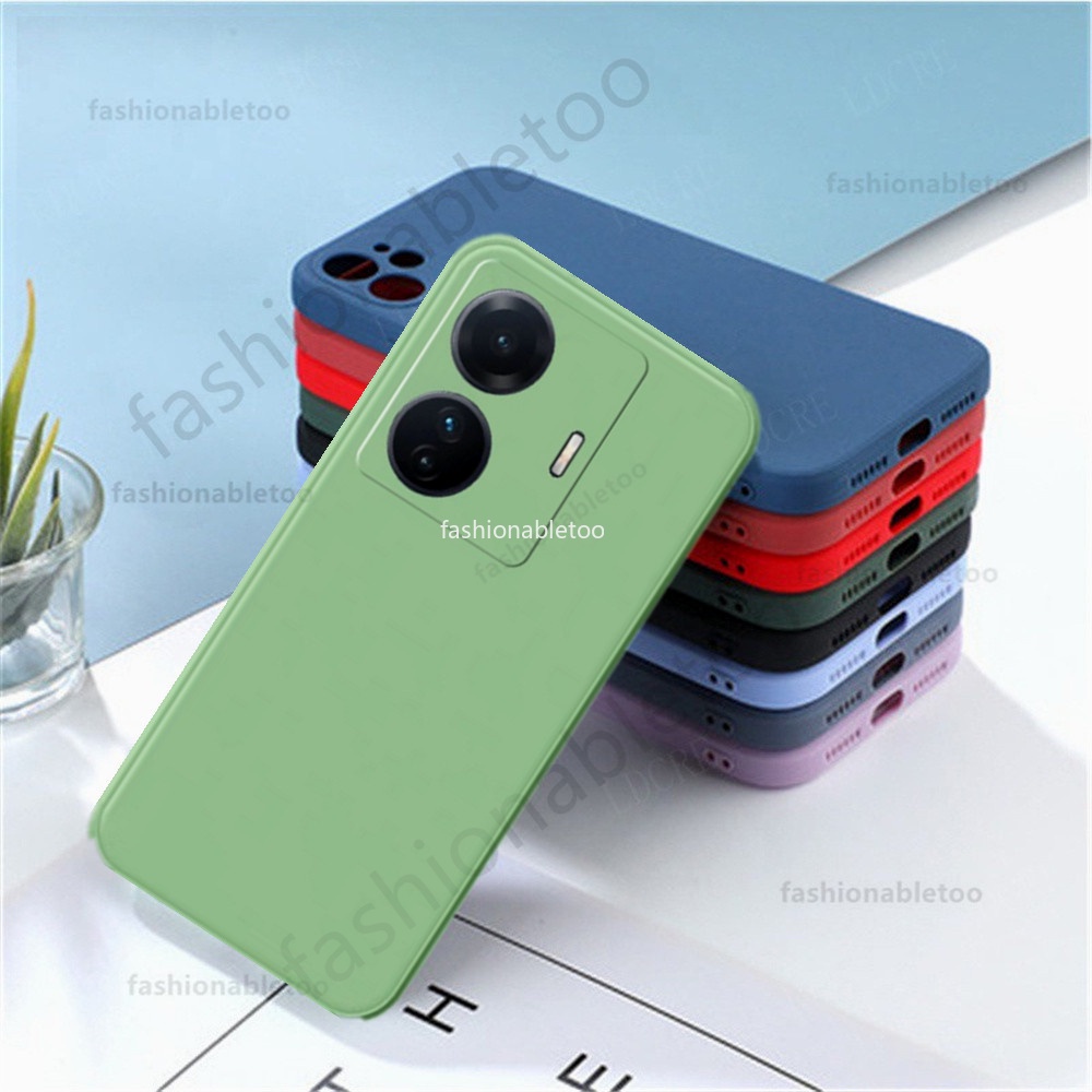 Soft Case Vivo T1 5G Vivo T1 Pro Liquid Silikon Slim Skin Candy Macaron Bludru