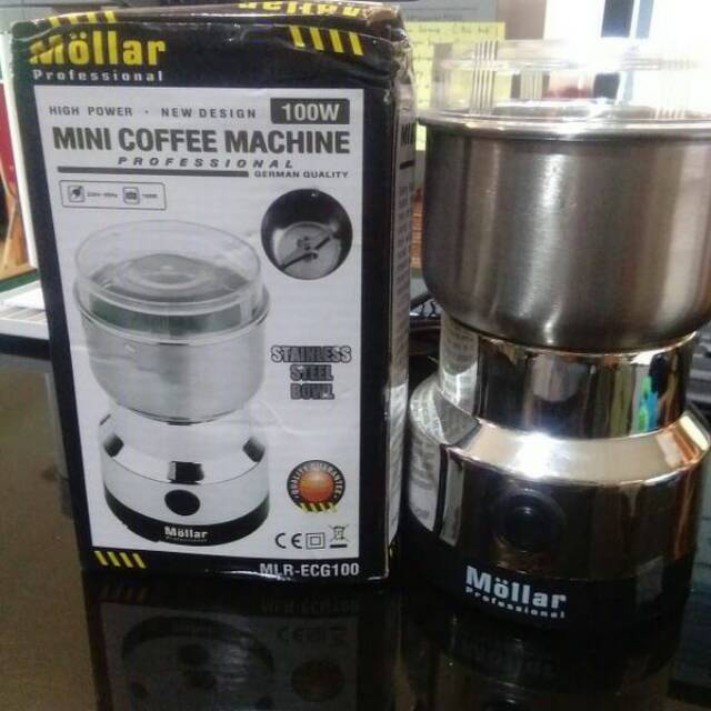Gilingan kopi listrik mollar mini gilingan