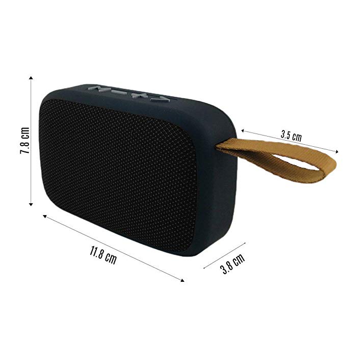 Speaker portable bluetooth wireless G2 pengeras suara mega bass mini colour merah biru abu hijau hitam - dinno.id