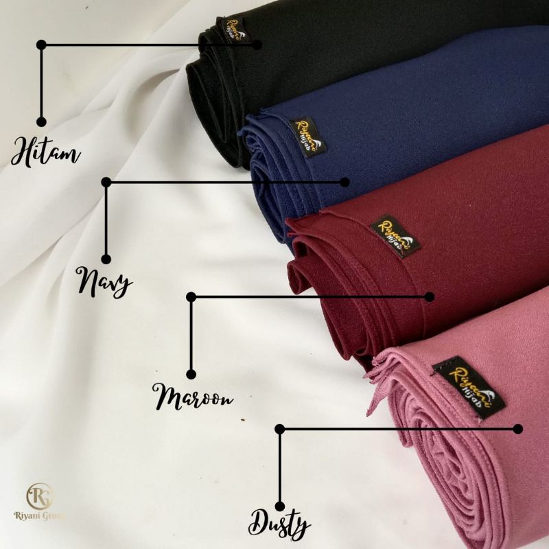 Jilbab Segi Empat - Hijab Lady Zara Ori By Riyani