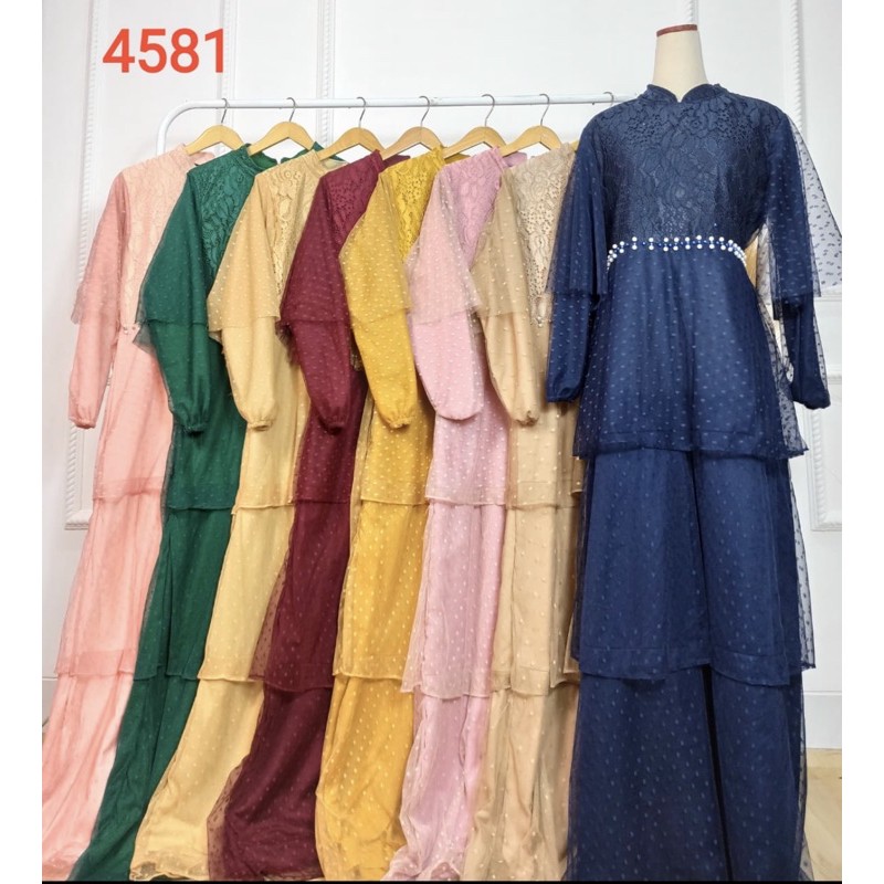 Gamis Brokat Tutu Gamis Tutu Brokat
