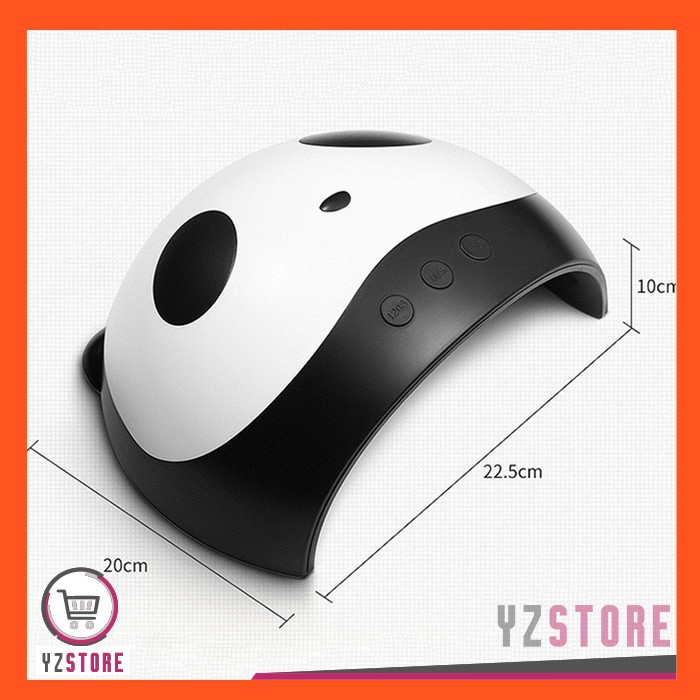 Pengering Kutek Kuku Gel 36W Lampu UV LED Nail Art Dryer Panda Design YZ15