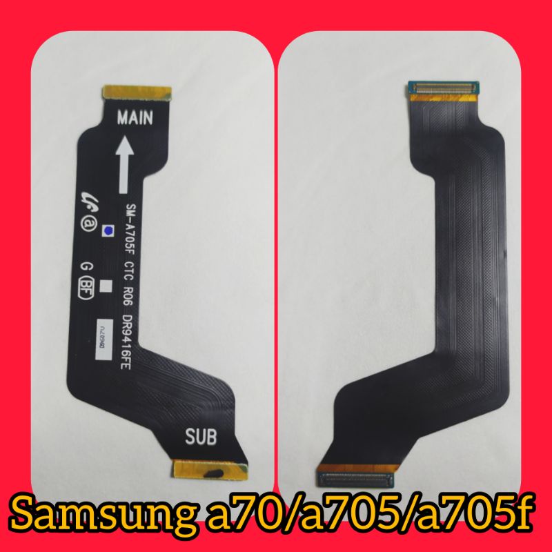 flexsibel board konektor cas samsung a70/a705/a705f