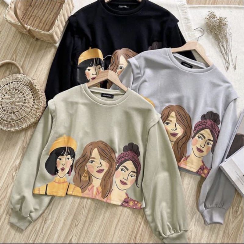 SWEATER FLEECE SEZA GIRLBAHAN FLEECE