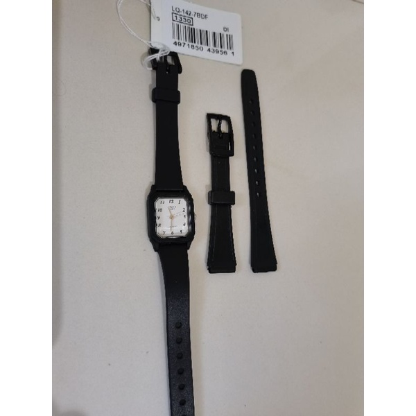 Strap tali jam tangan Casio LQ-142 LQ-142E.    LQ-142 LQ-142E sesuai dan bs lgsg dipakai kak