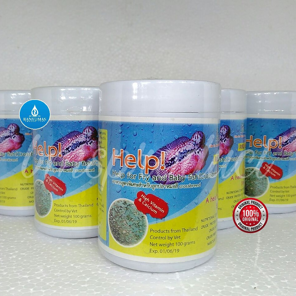 [COD] Pakan Burayak Larva Anak Ikan Louhan  Terbaik Alternatif Pengganti cacing Sutra