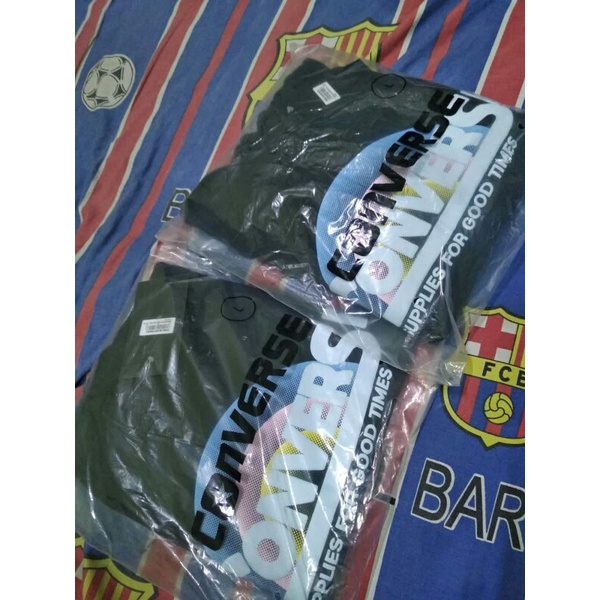 Hoodie Converse Script Black.