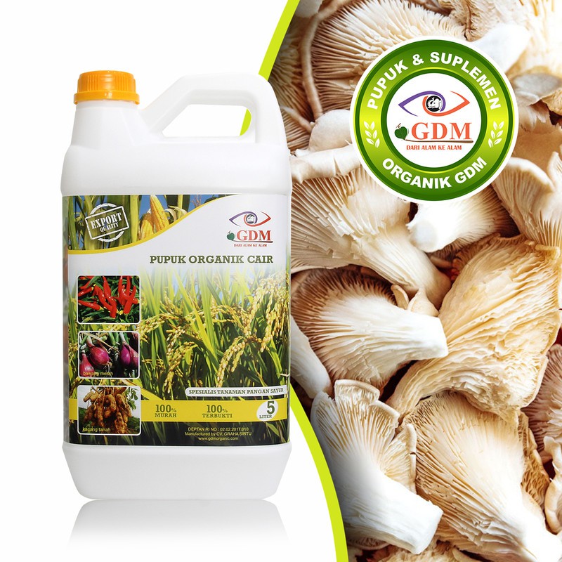 Pupuk Jamur Organik GDM 5Liter